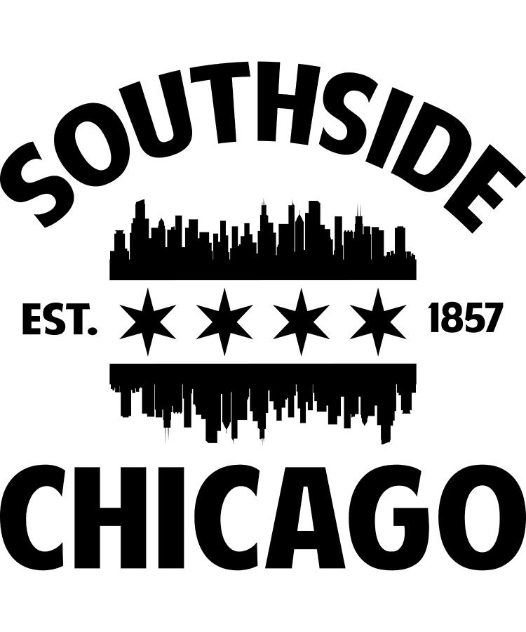 Southside Chicago Flag Digital Art by Michael S - Fine Art America