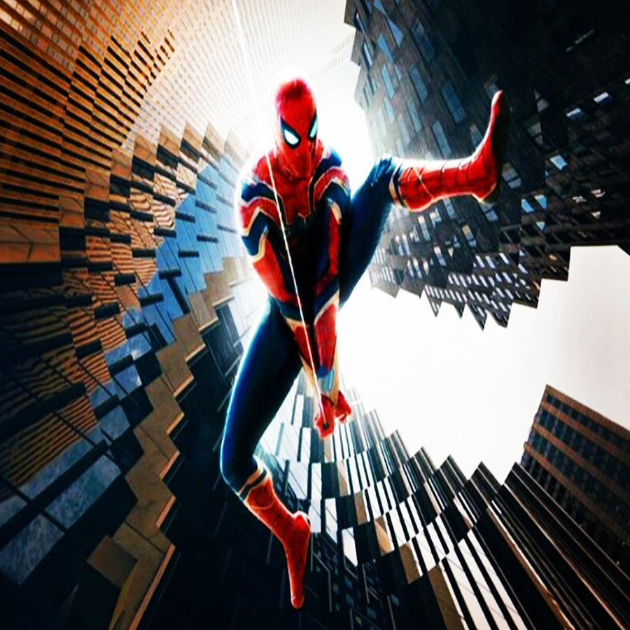 Spiderman No-way-home Digital Art by Kevin E Davis | Pixels