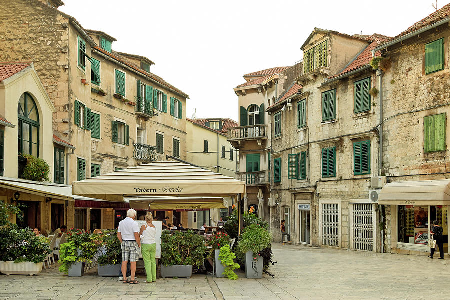 Split's promenade Photograph by Vaclav Mach - Pixels