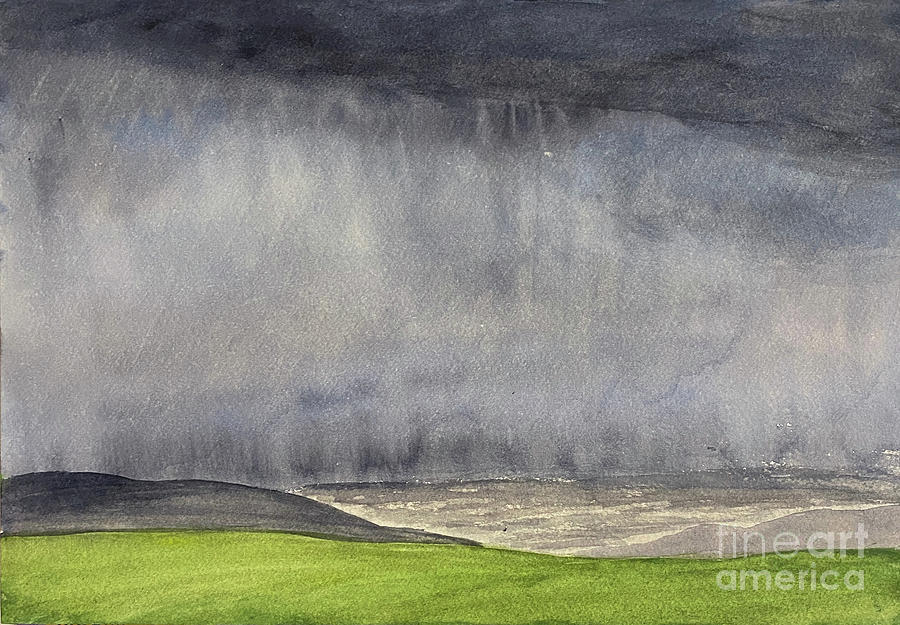 Spring Rain #2 Painting by Lisa Neuman