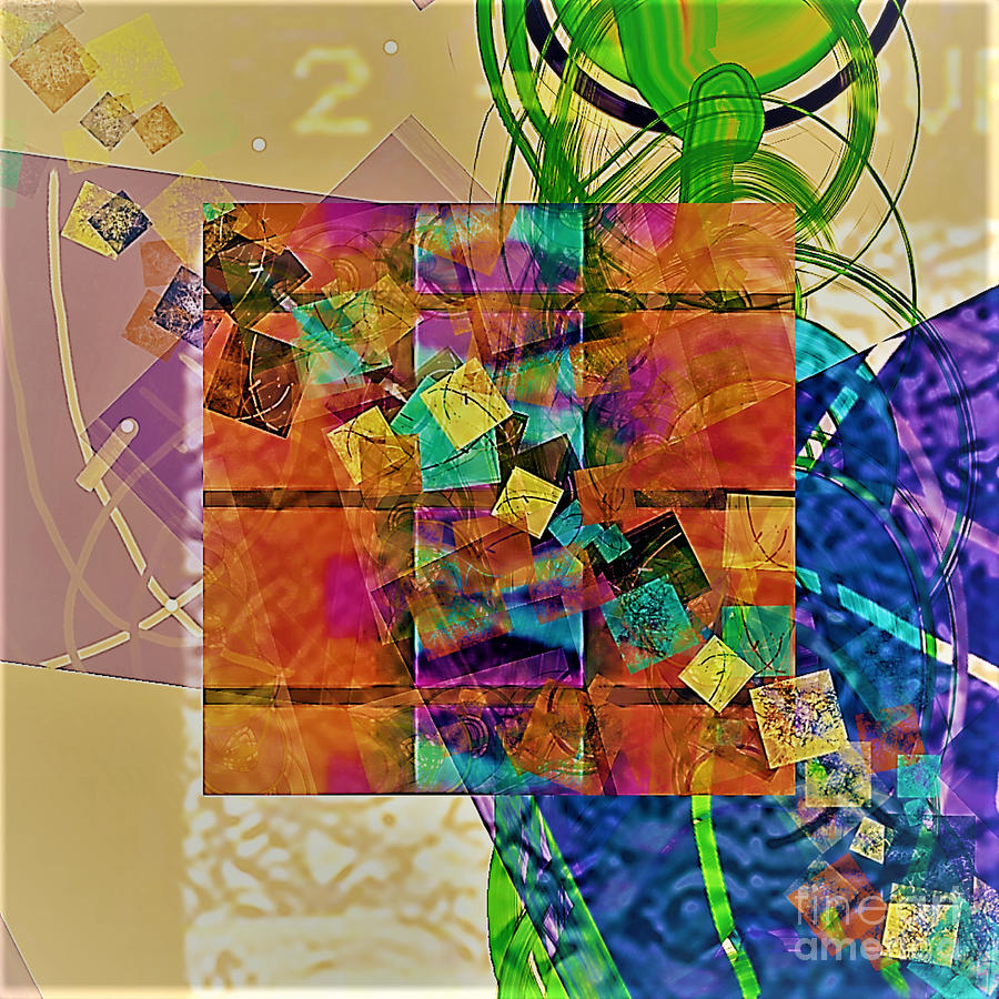 2 Square To Be Cool Digital Art by Scott S Baker