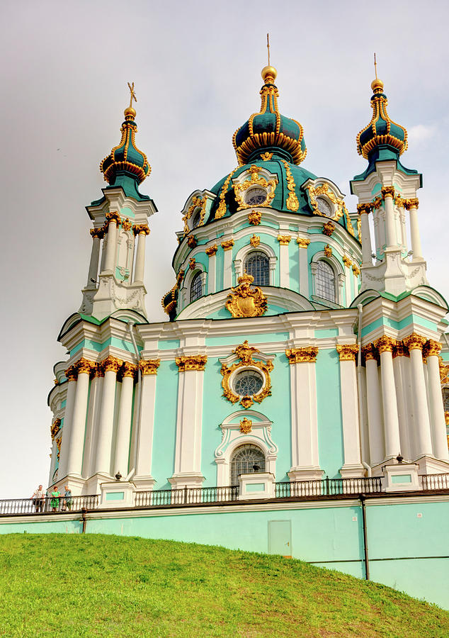 St. Andrew's Church, Kyiv Photograph by Mehdi G - Fine Art America