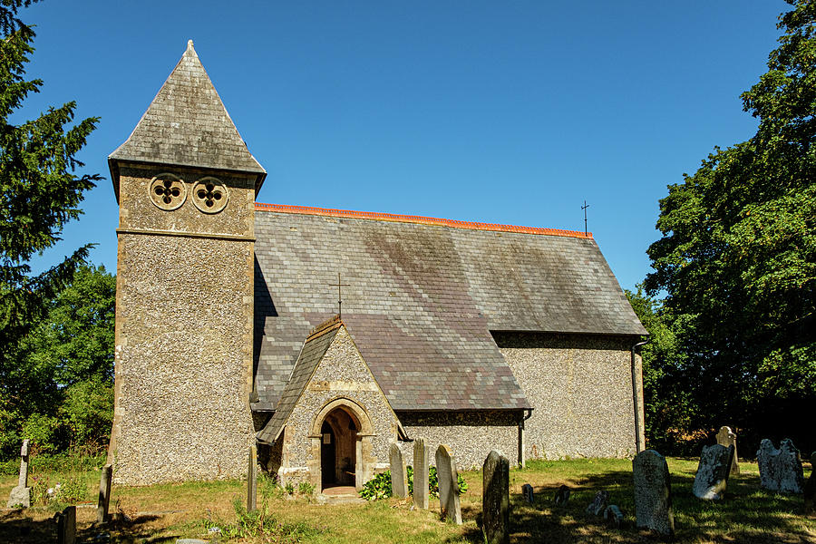 St James Church, Bicknor, Kent Photograph by Mark Summerfield - Fine ...