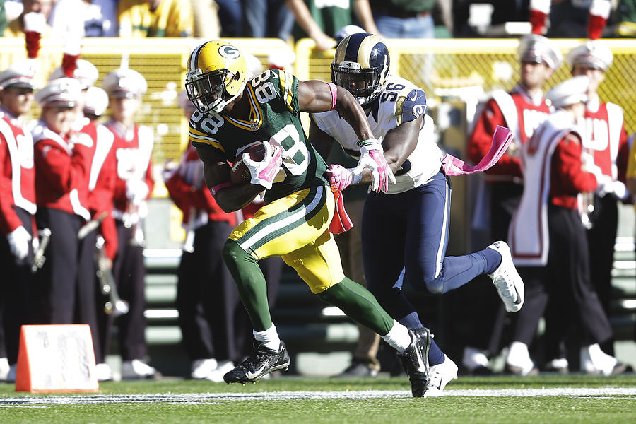 St. Louis Rams v Green Bay Packers #2 Photograph by Mike McGinnis
