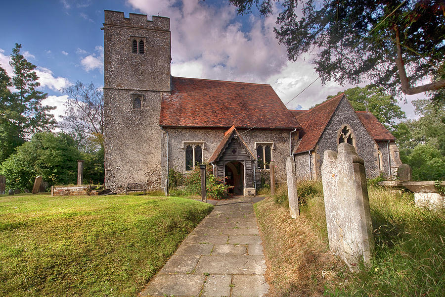 St Mary and The Holy Cross Milstead Photograph by Dave Godden | Fine ...