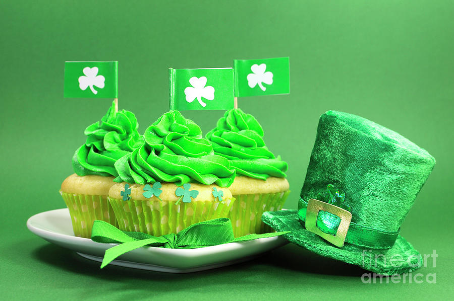 St Patricks Day Still Life #2 Photograph by Milleflore Images