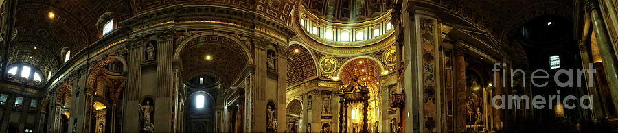 St. Peters Basilica #2 Photograph by HD Connelly