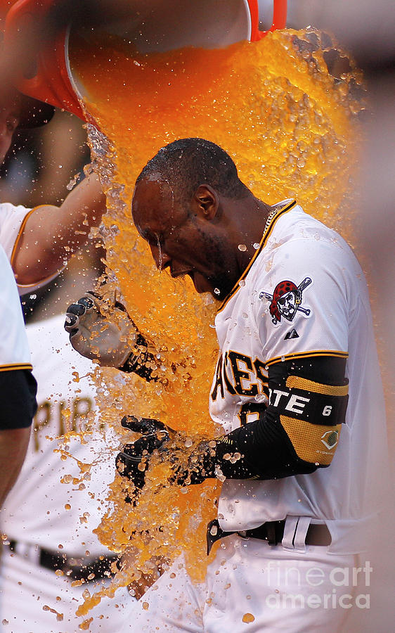 Starling Marte Photograph by Justin K. Aller