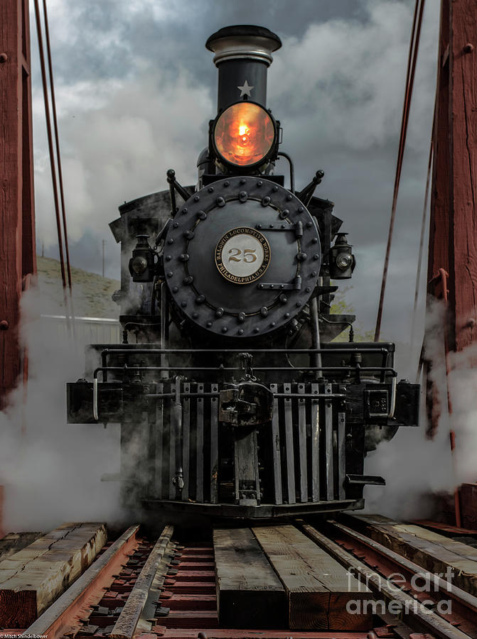  Steam Locomotive  #2 Photograph by Mitch Shindelbower