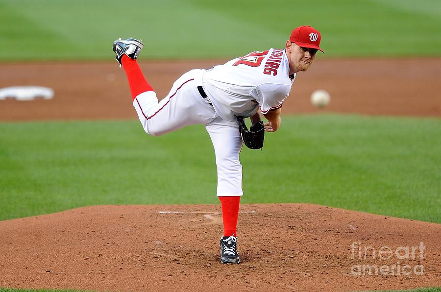 Stephen Strasburg Photograph by G Fiume