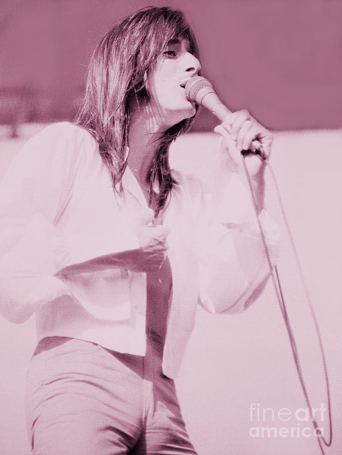 Steve Perry Photograph - Steve Perry of Journey at Day on the Green - Oakland CA  July 27th 1980 #5 by Daniel Larsen
