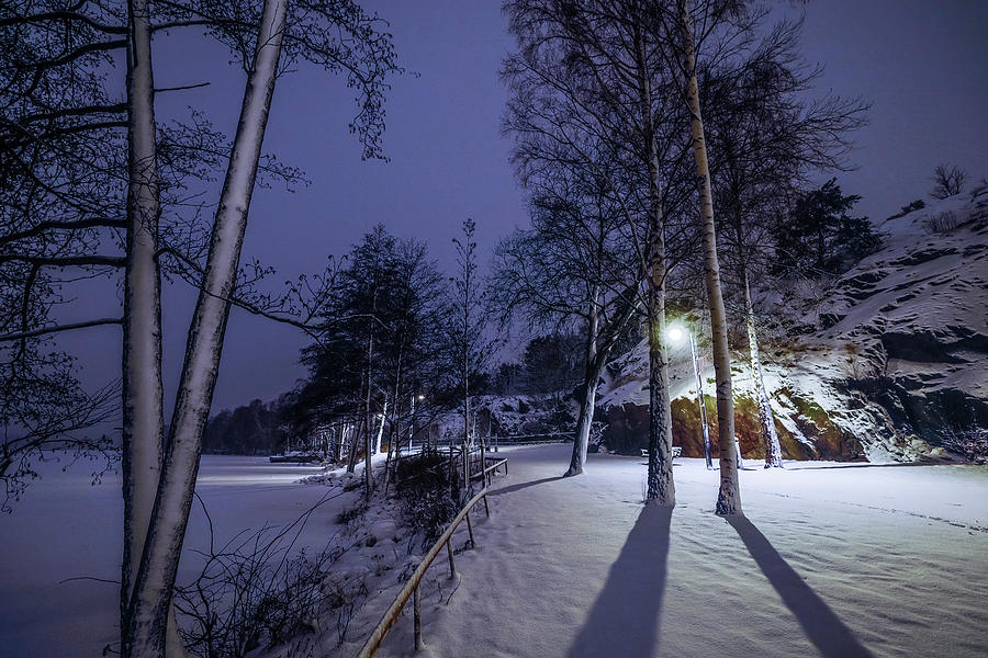 Stockholm winter #2 Photograph by Alexander Farnsworth