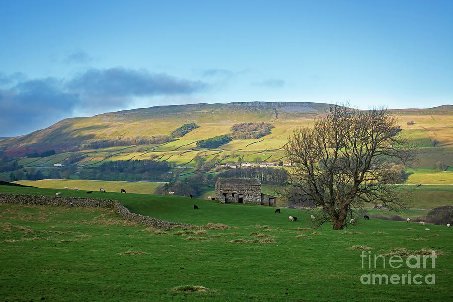 Stone Barn in Wensleydale, Yorkshire Dales #2 Photograph by Louise Heusinkveld