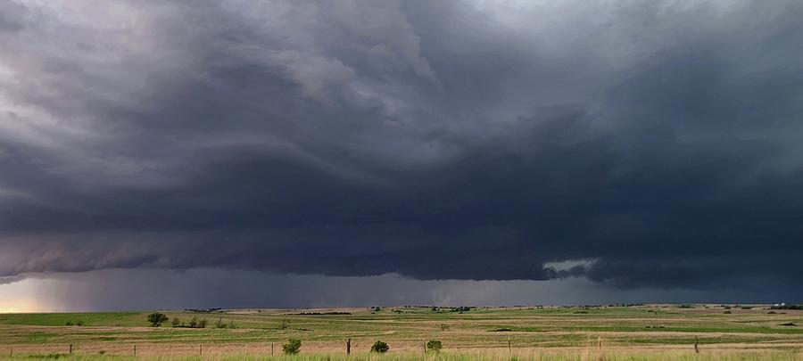 Storm Near Black Wolf, Kansas 5/26/21 #2 Photograph by Ally White