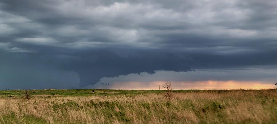 Storm Near Ellsworth, Kansas 5/26/21 #2 Photograph by Ally White