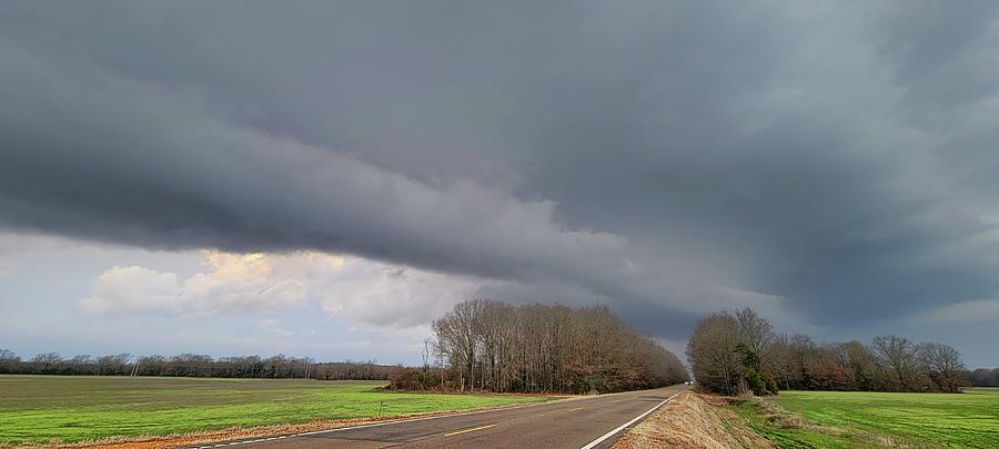 Storm Near Shannon, Mississippi 12/29/21 #2 Photograph by Ally White
