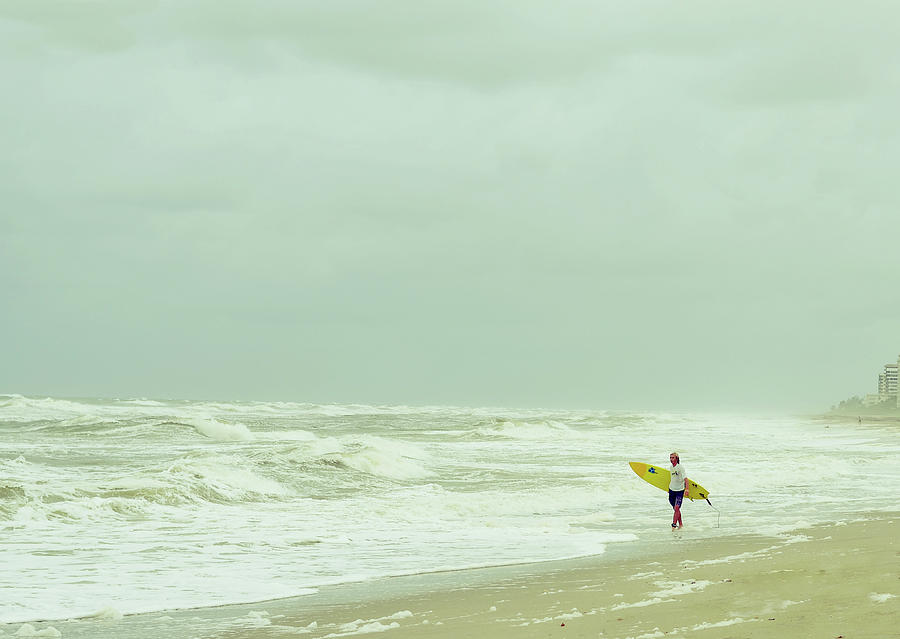 Storm Surfer #2 Photograph by Laura Fasulo