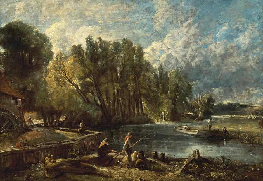 Mill Painting - Stratford Mill #2 by John Constable