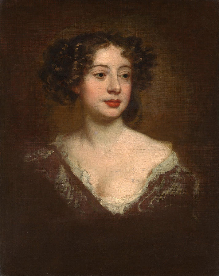 Study for a Portrait of a Woman #3 Painting by Peter Lely