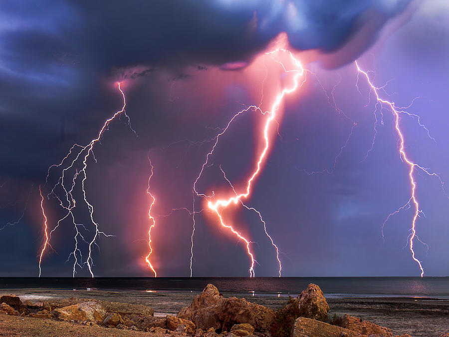 Summer Lightning #2 Photograph by Dominic Piperata