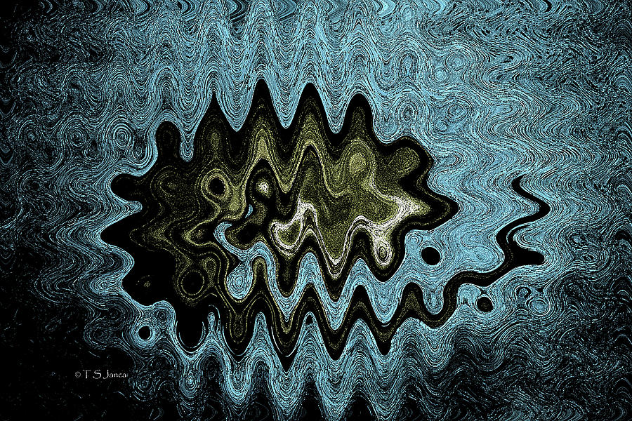 Summer Squash Abstract #2 Digital Art by Tom Janca