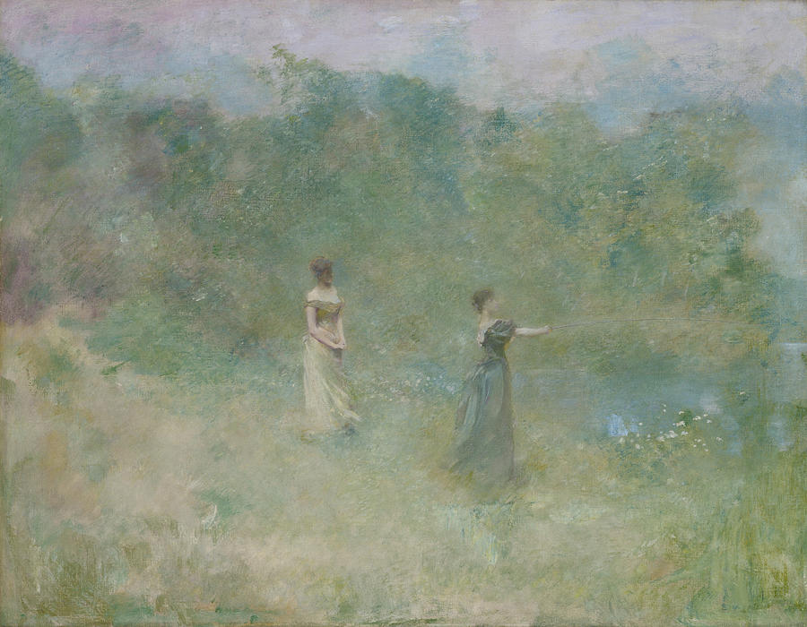 Summer #2 Painting by Thomas Wilmer Dewing