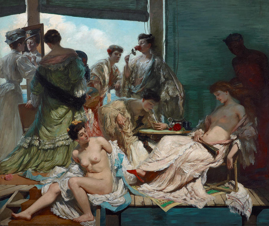 Summer Painting - Summer time  #2 by Rupert Bunny