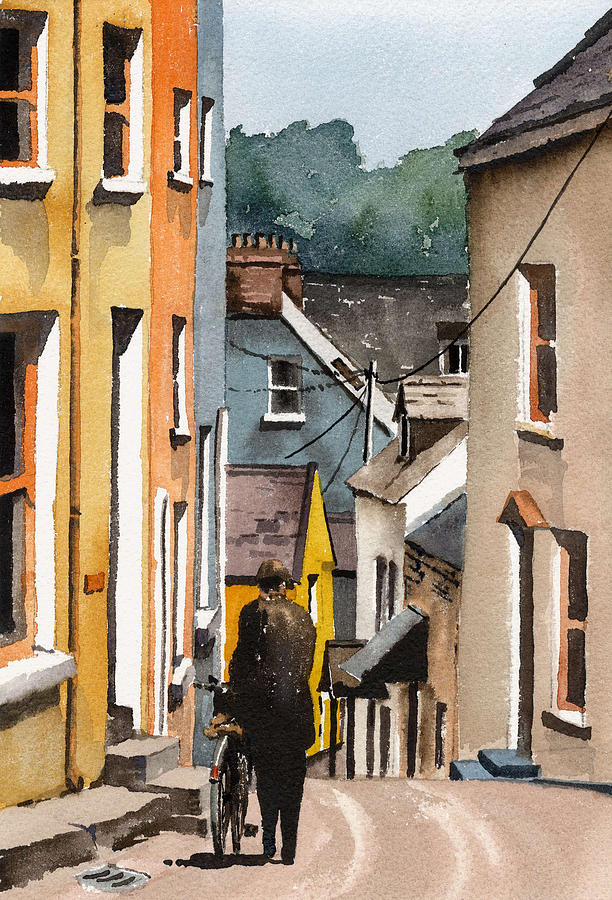 Summercove, Kinsale, West Cork. #2 Painting by Val Byrne