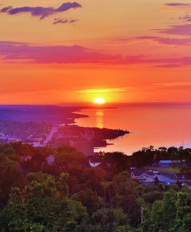 Sunrise from 12th Street Beach • Duluth, MN • May 18