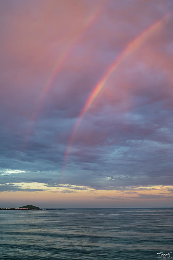 Sunrise Rainbow Mazatlan #2 Photograph by Tommy Farnsworth