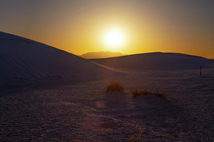 Sunset At White Sands National Park In New Mexico Photograph By Eldon Mcgraw Fine Art America