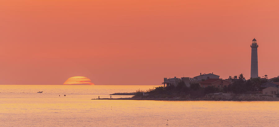 Sunset Over the Sea #2 Photograph by Mirko Chessari