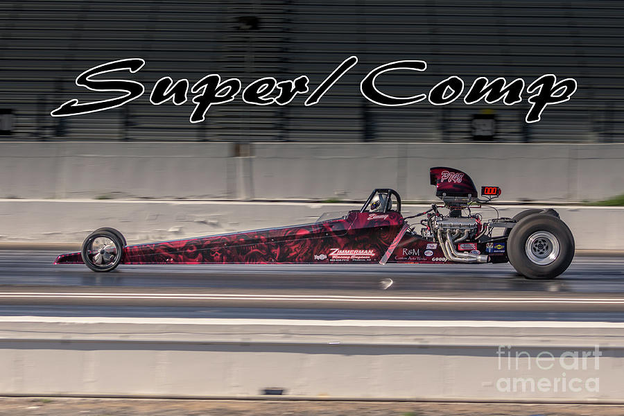 Super Comp Dragster #2 Photograph by Darrell Foster