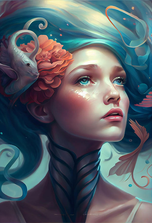 Surreal Whimsical Illustrations highly detailed by Asar Studios Digital ...