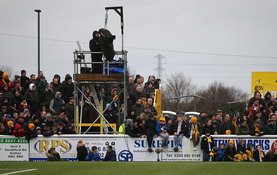 Sutton United v Leeds United - The Emirates FA Cup Fourth Round #2 Photograph by Catherine Ivill - AMA
