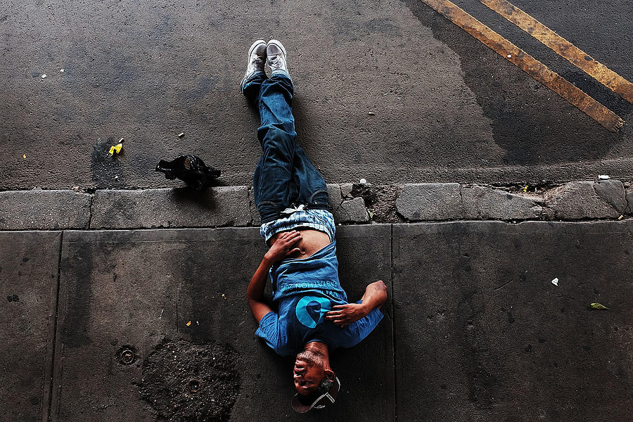 Synthetic Marijuana, Or K2, Use On The Rise In New York City Photograph by Spencer Platt Synthetic Marijuana, Or K2, Use On The Rise In New York City Photograph by Spencer Platt