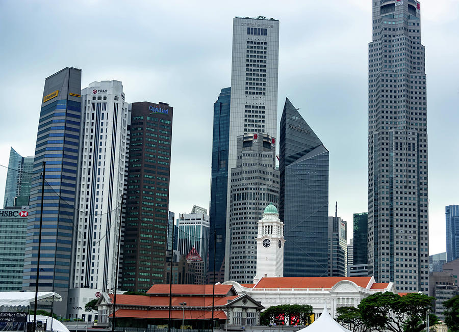 Tall Buildings in the Singapore Central Business District Raffle #2 ...