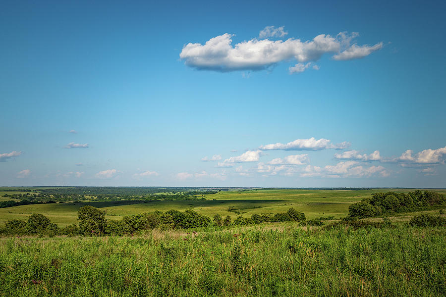 Nature Photograph - Tallgrass Prairie Preserve #2 by Doug Long
