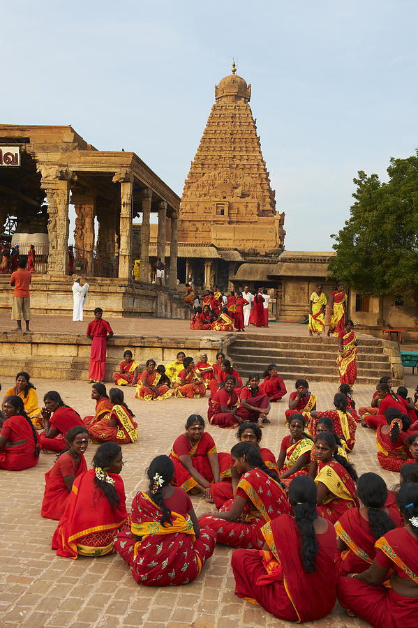 Tamil Nadu, Thanjavur, Bridhadishwara temple #2 Photograph by Tuul & Bruno Morandi