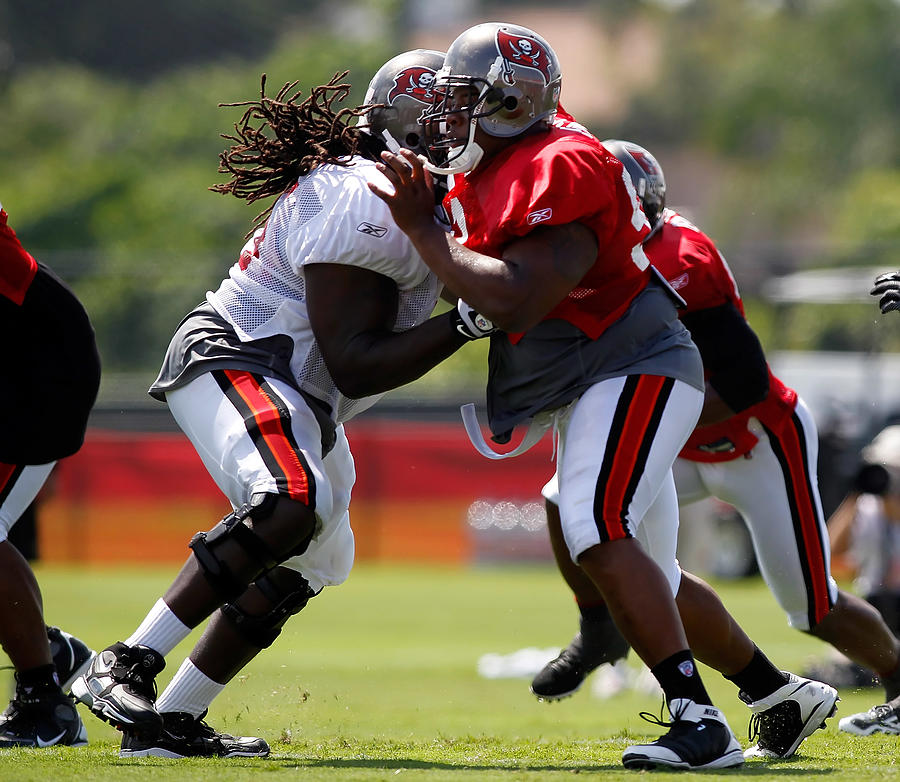 Tampa Bay Buccaneers Training Camp #2 Photograph by J. Meric
