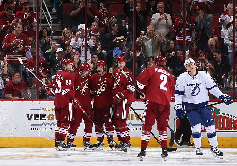 Tampa Bay Lightning v Phoenix Coyotes #2 Photograph by Christian Petersen