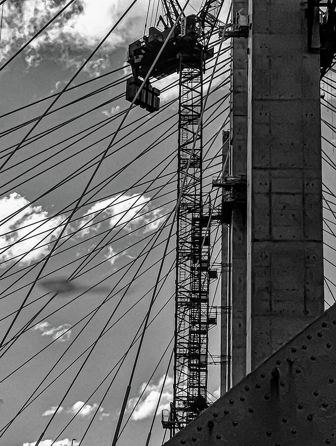 Tappan Zee Structure #2 Photograph by Frank Winters