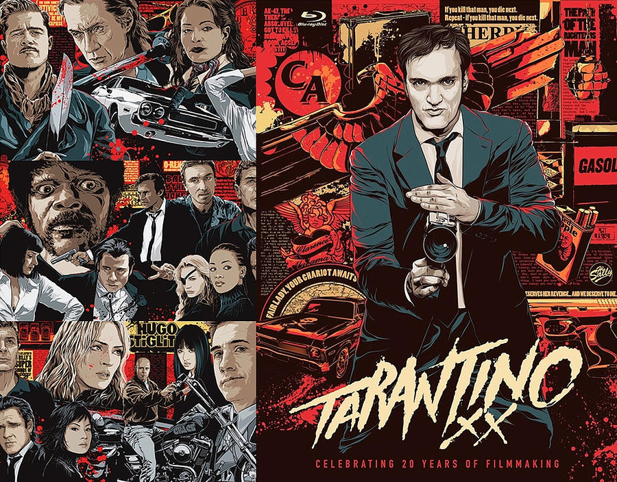 Tarantino Xx Digital Art By William Stratton 