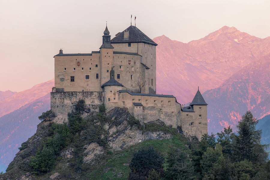 Tarasp Castle - Switzerland Photograph by Joana Kruse