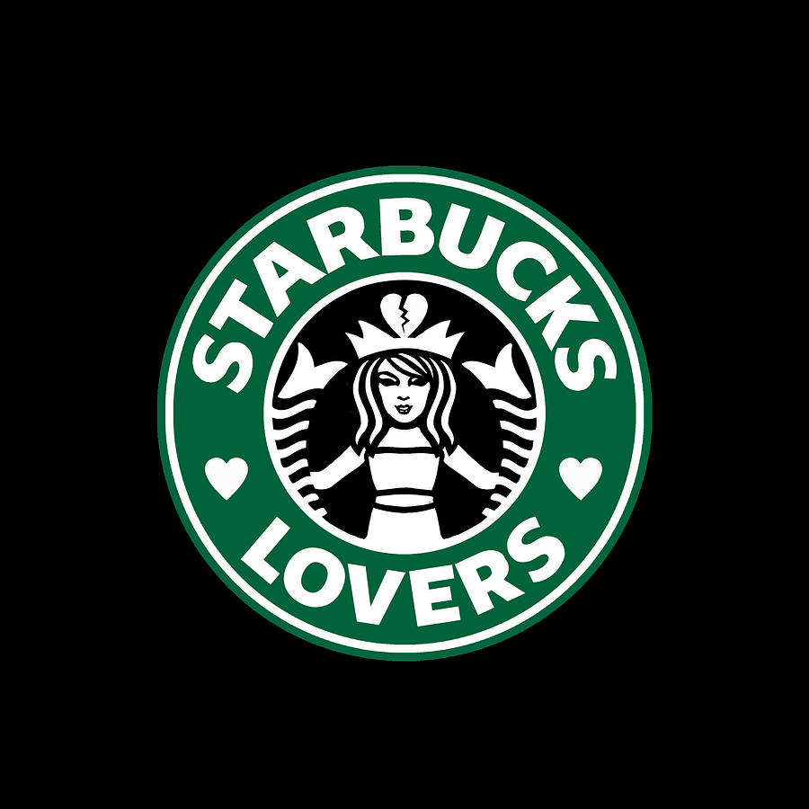 taylor swift Starbucks lovers collections designs logo Digital Art by ...