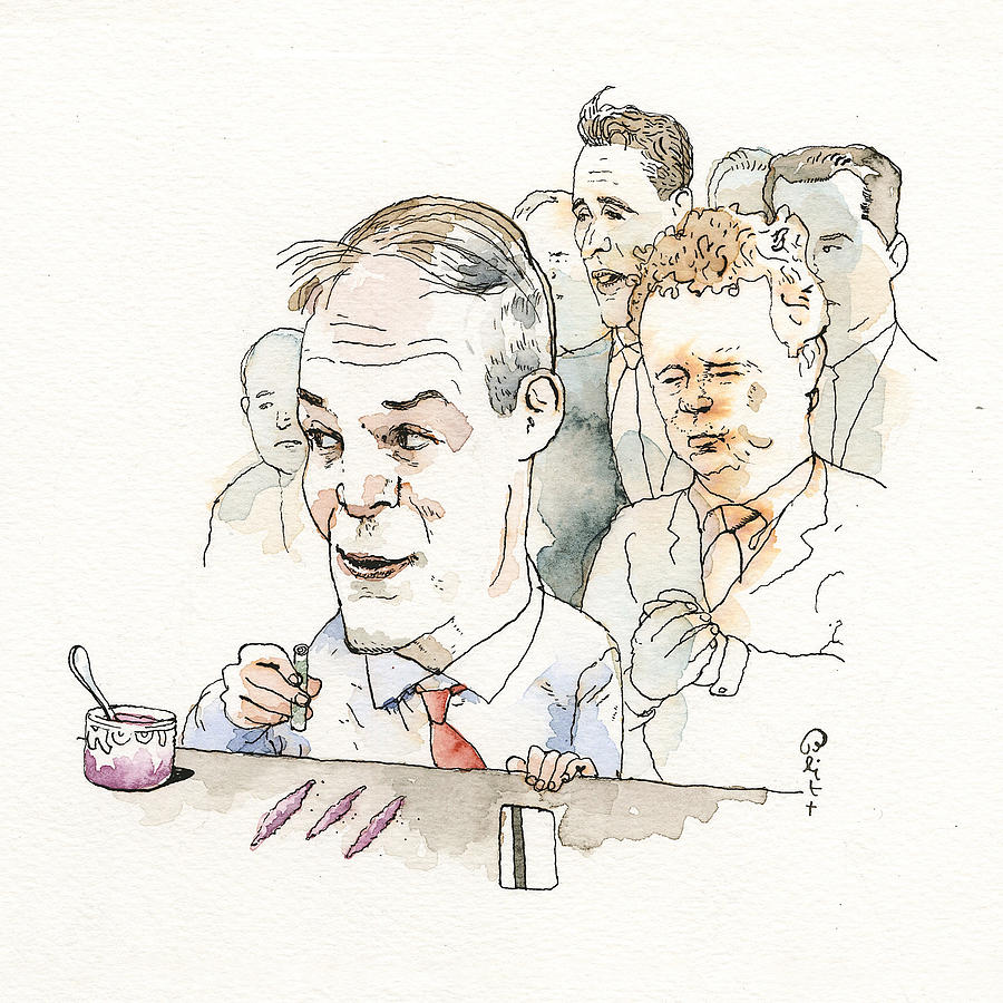 Ted Cruz And Company Pick Their Poison #3 Painting by Barry Blitt
