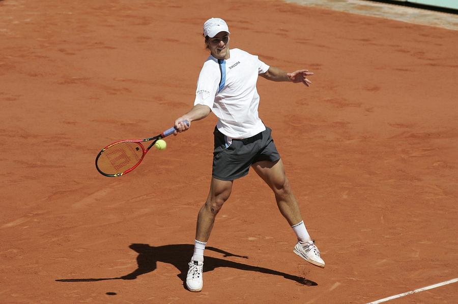 Tennis: French Open 2004 Photograph by Henri Szwarc