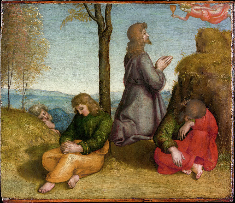 The Agony in the Garden Painting by Raphael - Fine Art America