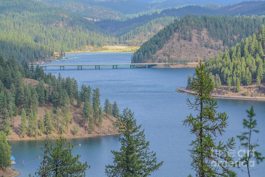 #1 The beautiful scenic view of Beauty Bay on Lake Coeur d'Alene in 