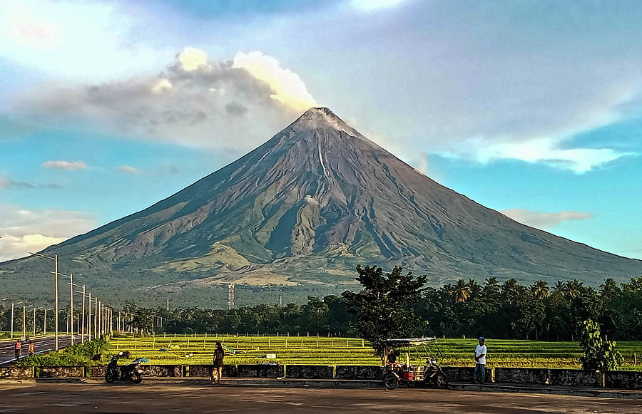 The Beauty of the Mayon Volcano Photograph by William E Rogers - Fine ...